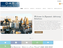 Tablet Screenshot of dynamicadvisorysolutions.com